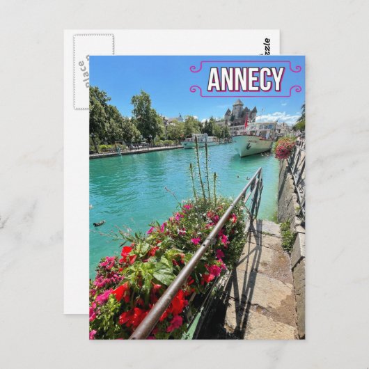 Annecy - Briefkaart (Voorkant / Achterkant)