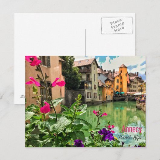 Annecy Briefkaart (Voorkant / Achterkant)