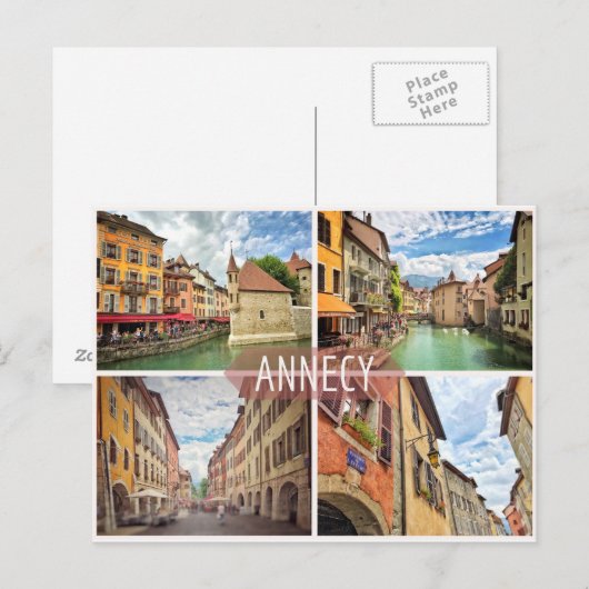 Annecy Briefkaart (Voorkant / Achterkant)