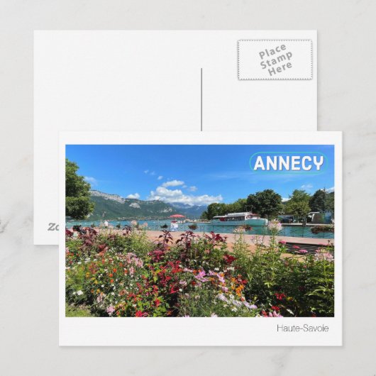 Annecy Briefkaart (Voorkant / Achterkant)