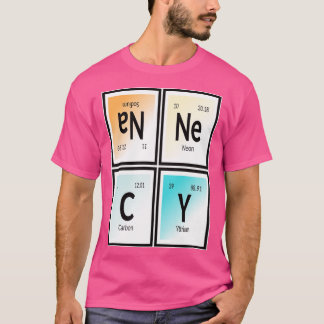 Annecy City Periodiek Tafel T-shirt
