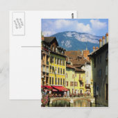 Annecy en Alpen in zomer, Savoie, Frankrijk Briefkaart (Voorkant / Achterkant)