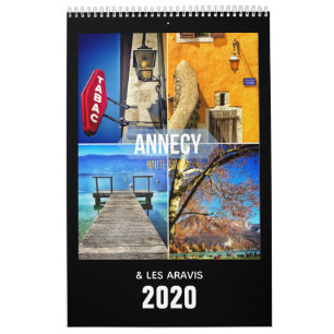 Annecy en Les Aravis, Haute-Savoie 2020 Kalender