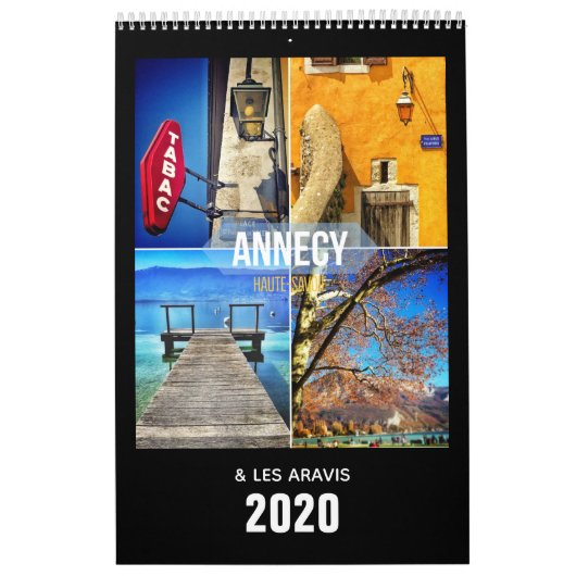 Annecy en Les Aravis, Haute-Savoie 2020 Kalender (Hoes)