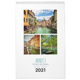 Annecy en Les Aravis, Haute-Savoie 2021 Kalender