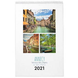 Annecy en Les Aravis, Haute-Savoie 2021 Kalender