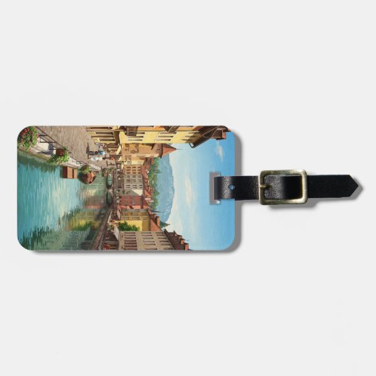 Annecy France Bagagelabel (Voorkant horizontaal)