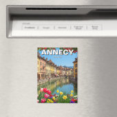 Annecy France Bloemen Reizen Magneet (Insitu (Vaatwasser))