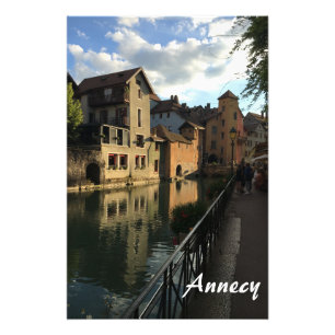Annecy France Foto Afdruk