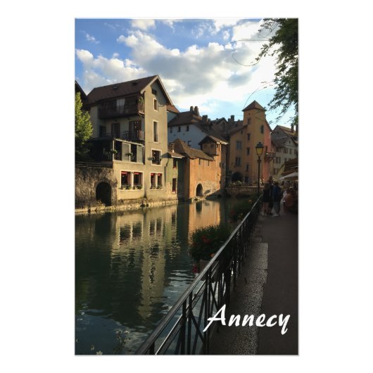 Annecy France Foto Afdruk (Voorkant)