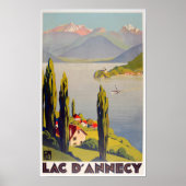  Annecy France Travel Poster (Voorkant)