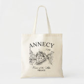 Annecy France Venice of the Alps Tote Bag (Voorkant)