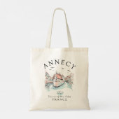 Annecy France – Venice of the Alps Tote Bag (Achterkant)