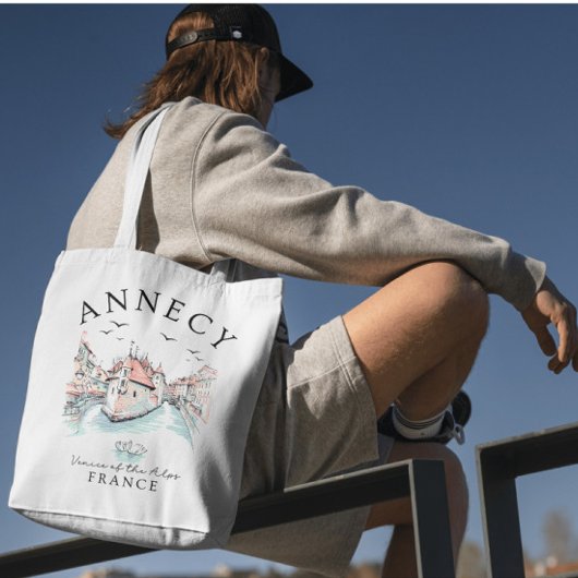 Annecy France – Venice of the Alps Tote Bag