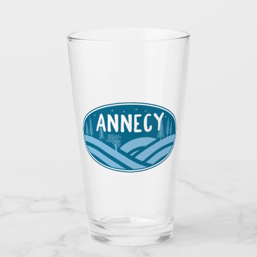 Annecy Frankrijk Buiten Glas (Voorkant)