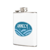 Annecy Frankrijk Buiten Heupfles (Links)