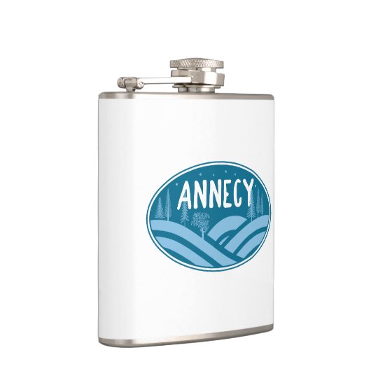 Annecy Frankrijk Buiten Heupfles (Rechts)