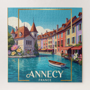 Annecy Frankrijk Historisch Reizen Legpuzzel