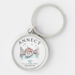Annecy Frankrijk – Venetië van de Alpen Sleutelhanger