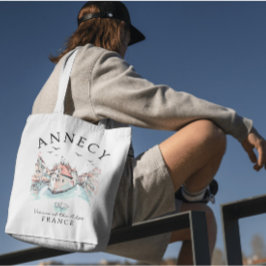 Annecy Frankrijk – Venetië van de Alpen Tote Bag