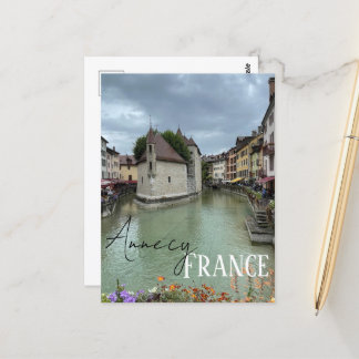 Annecy, Franse Alpen Briefkaart