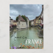 Annecy, Franse Alpen Briefkaart (Voorkant)