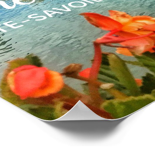 Annecy - Haute-Savoie Poster (Hoek)