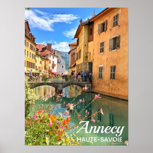 Annecy - Haute-Savoie Poster (Voorkant)