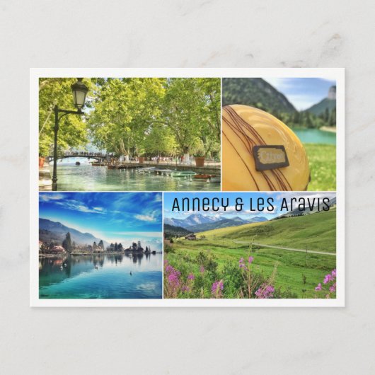 Annecy & Les Aravis - Briefkaart (Voorkant)