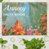 Annecy Old Town Theedoek (Gevouwen)