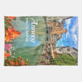 Annecy Old Town Theedoek (Horizontaal)