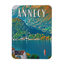 Annecy Photo Vintage Magneet
