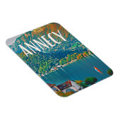 Annecy Photo Vintage Magneet (Rechterzijde)