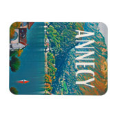 Annecy Photo Vintage Magneet (Horizontaal)