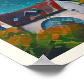 Annecy Photo Vintage weergeven Poster (Hoek)