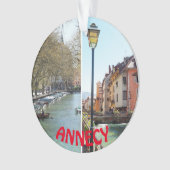 Annecy Pictorial kerstversiering Ornament (voorkant)