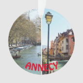Annecy Pictorial kerstversiering Ornament (voorkant)