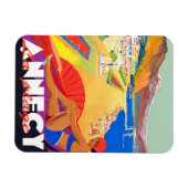 Annecy Strandmeisje Magneet (Horizontaal)