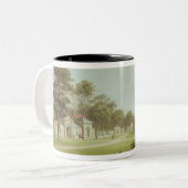 Annefield met Glasgow voorbij, c.1800 Tweekleurige Koffiemok (Voorkant links)