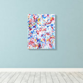 Annelisa No. 12 Abstract Canvas Print (Insitu (Houten vloer))