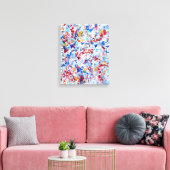 Annelisa No. 12 Abstract Canvas Print (Insitu (Woonkamer))