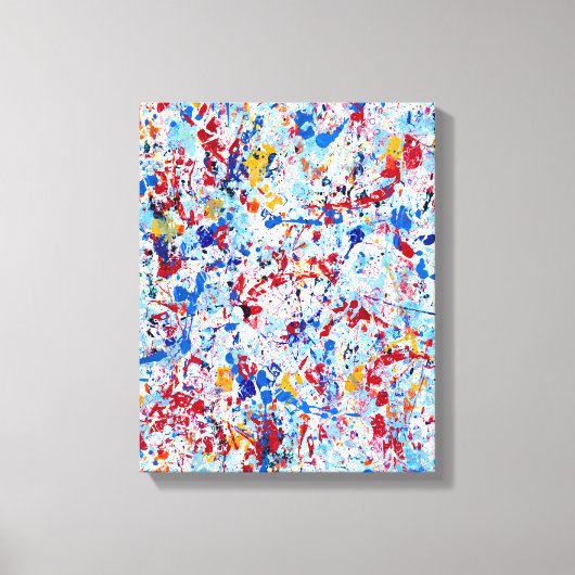 Annelisa No. 12 Abstract Canvas Print (Voorkant)