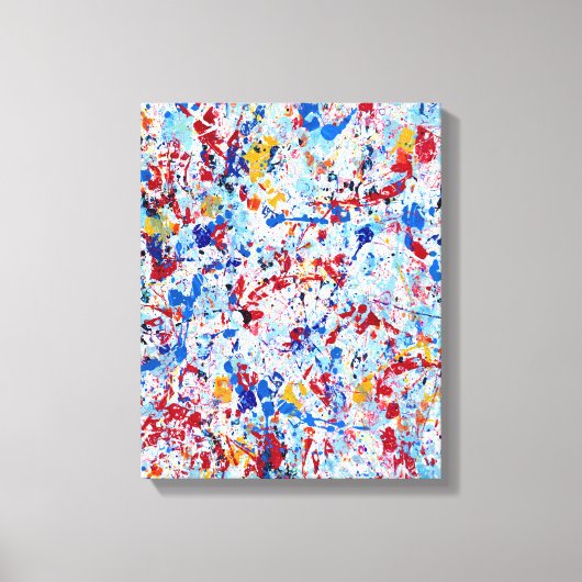 Annelisa No. 12 Abstract Canvas Print (Voorkant)