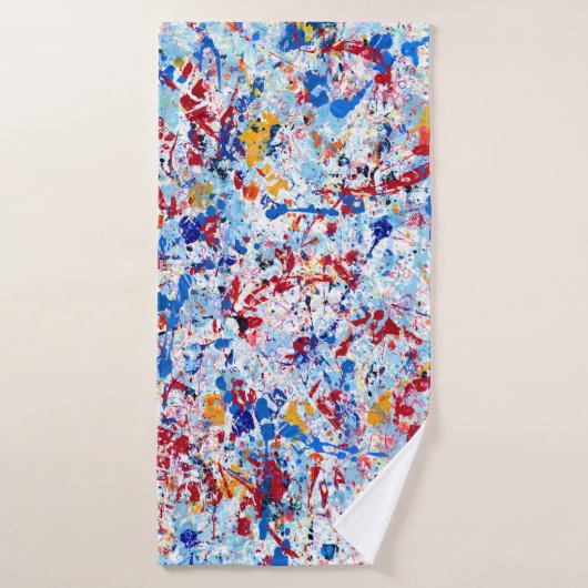 Annelisa No. 12 Abstracte Bath Towel Bad Handdoek (Badhanddoek)