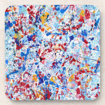 Annelisa No. 12 Abstracte Beverage Coaster