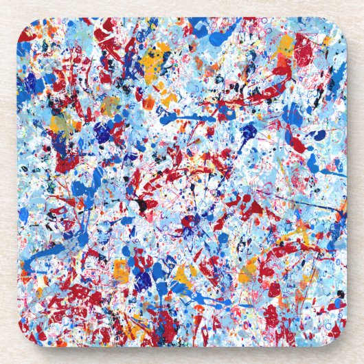 Annelisa No. 12 Abstracte Beverage Coaster Bier Onderzetter (Voorkant)