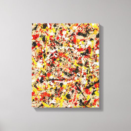 Annelisa No. 7 Abstract Canvas Print (Voorkant)