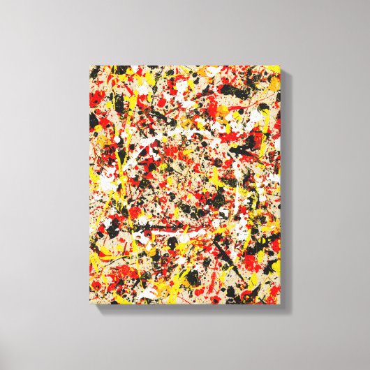 Annelisa No. 7 Abstract Canvas Print (Voorkant)