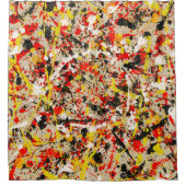 Annelisa No. 7 Abstract Shower Curtain Douchegordijn (Voorkant)