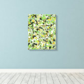 Annelisa No. 8 Abstract Canvas Print (Insitu (Houten vloer))